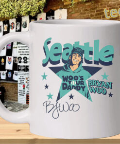 Bryan Woo Shirt - Woo's Your Daddy Seattle Baseball mug