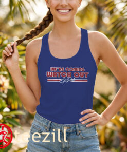 Bryce Harper We're Coming Watch Out Shirt - Philadelphia Baseball