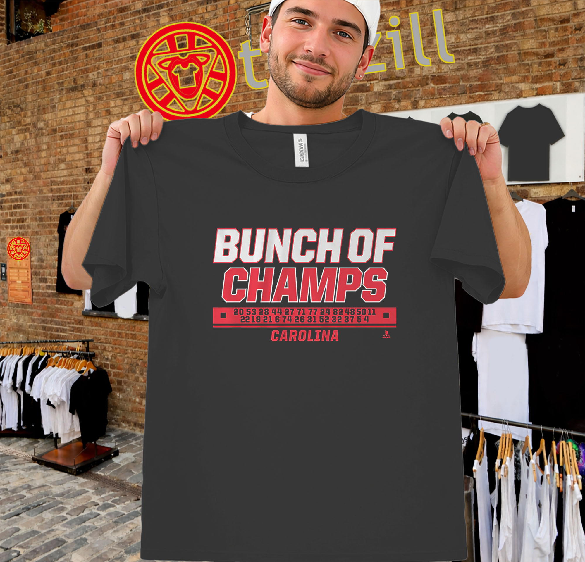 Bunch of Jerks to Bunch of Champs Shirt - Carolina Hockey Tee-unisex