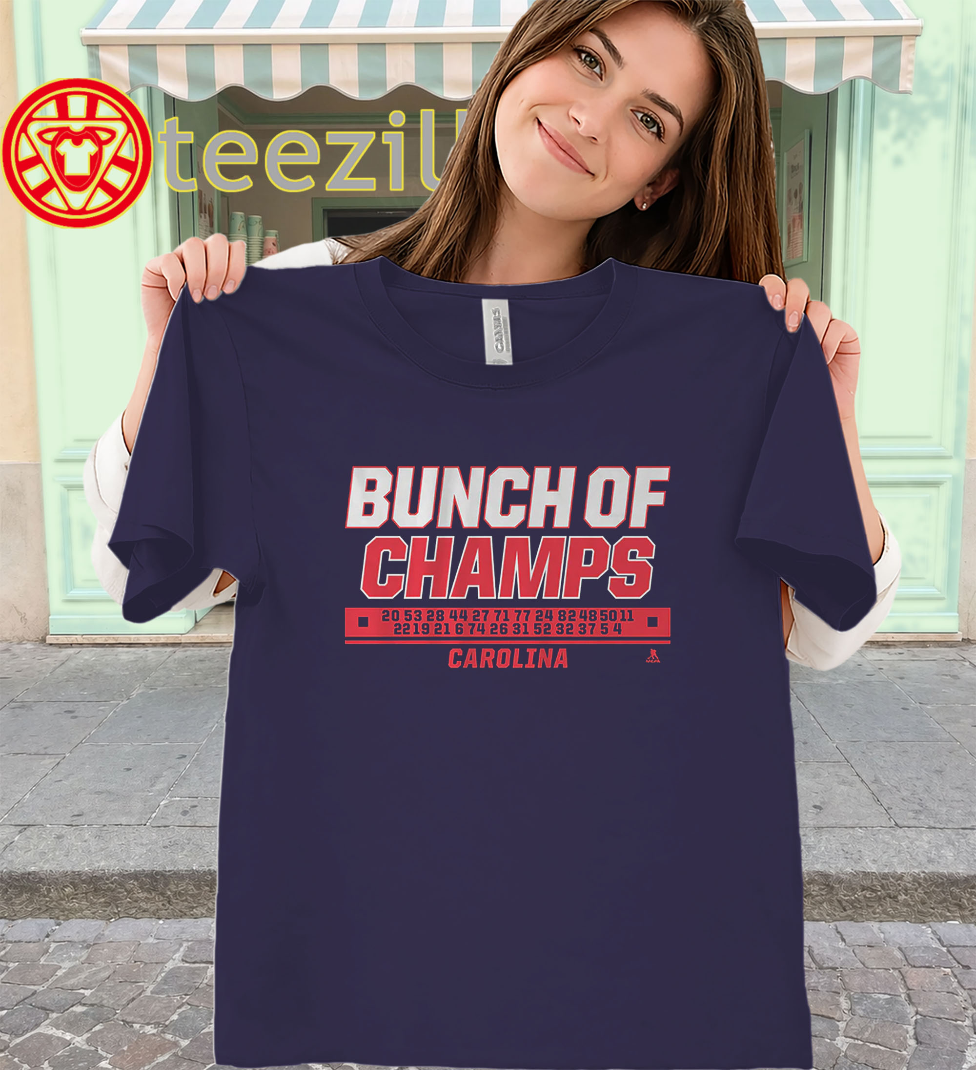 Bunch of Jerks to Bunch of Champs Shirt - Carolina Hockey