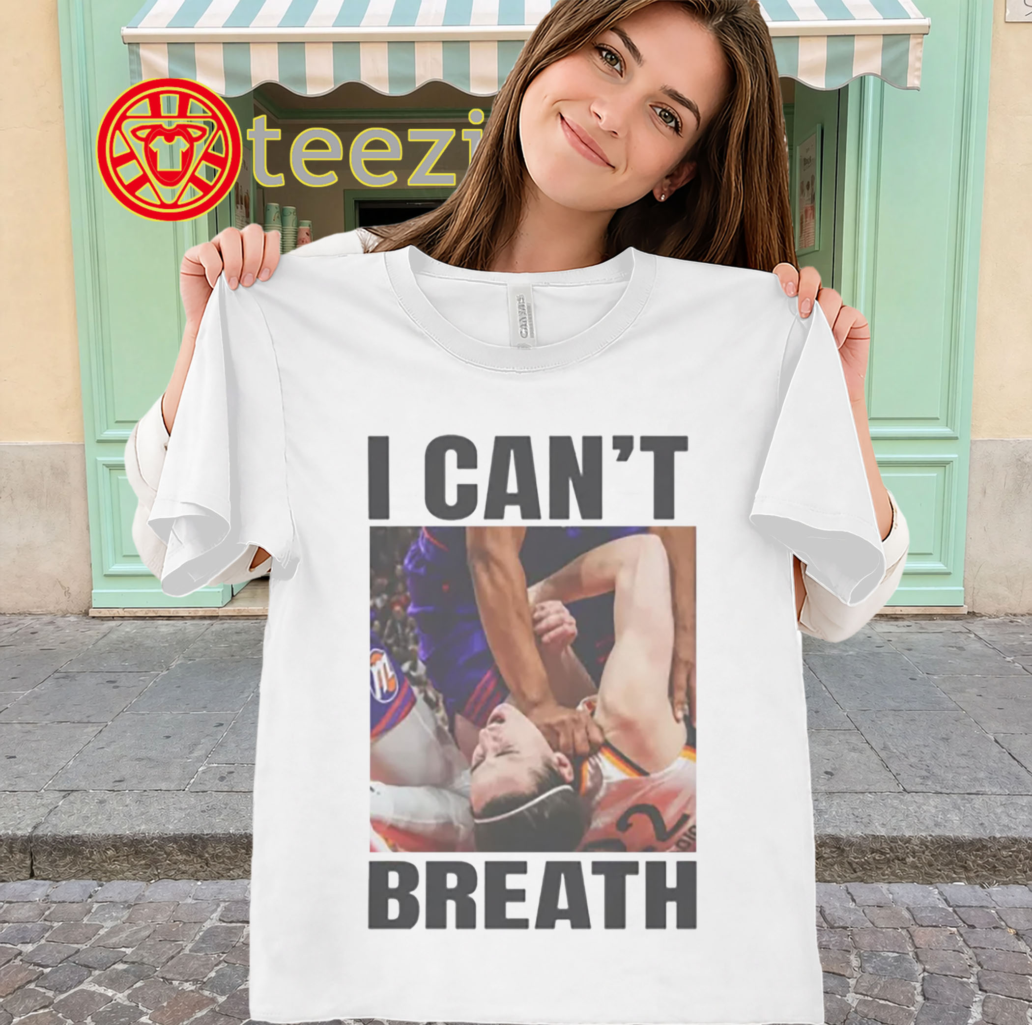 Caitlin Clark I Can't Breathe Shirt – Viral WNBA Moment Graphic classic