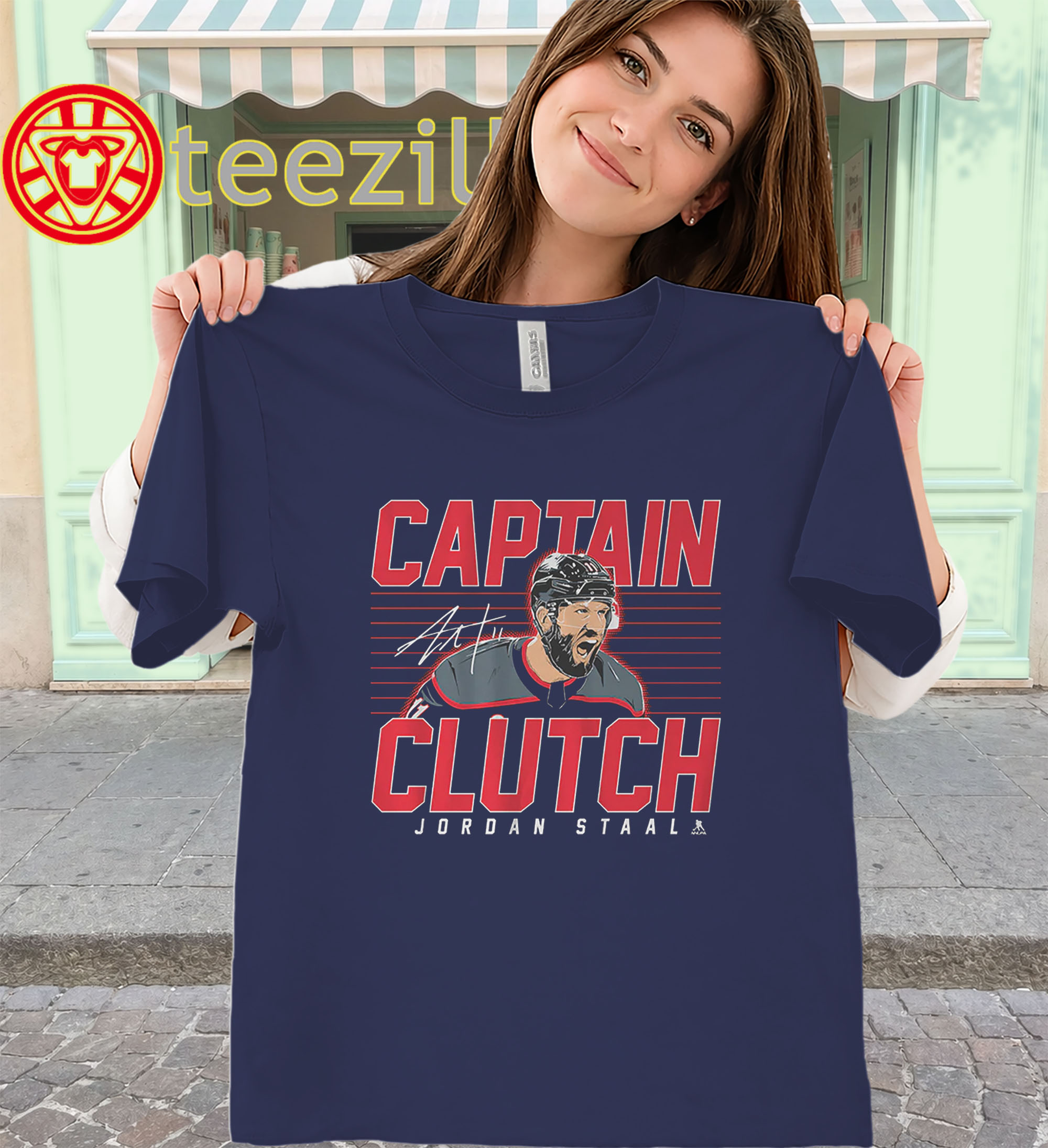 Captain Clutch Shirt - Jordan Staal Carolina Hurricanes Hockey classic