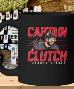 Captain Clutch Shirt - Jordan Staal Carolina Hurricanes Hockey mug