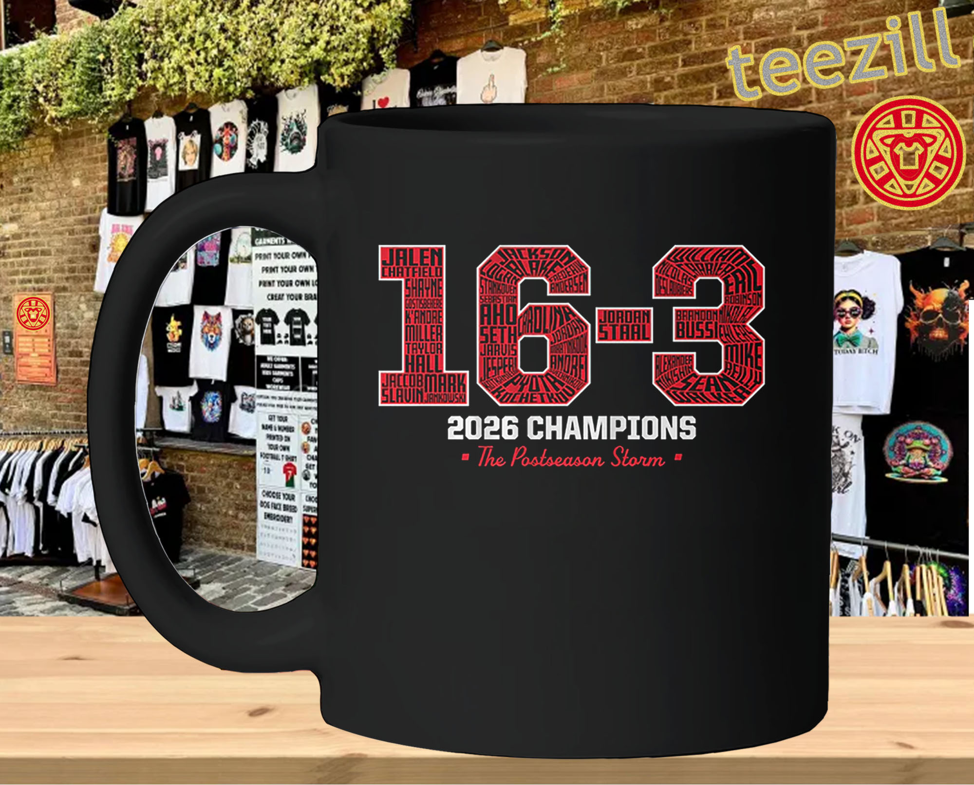 Carolina Hockey 16-3 Champs Shirt - Dominant 2026 Playoff Run Mug
