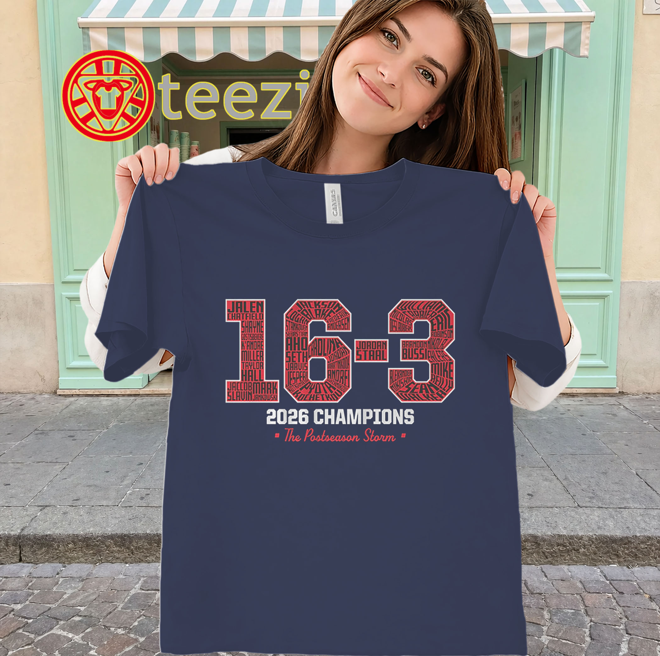 Carolina Hockey 16-3 Champs Shirt - Dominant 2026 Playoff Run-classic