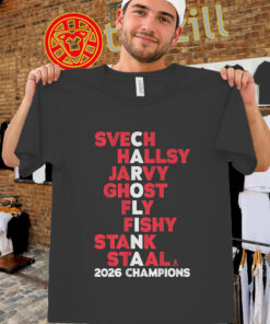Carolina Hockey Names 2026 Champs Shirt - Carolina World Champs Tee