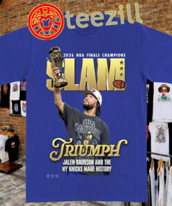 Jalen Brunson SLAM Cover Shirt - Knicks Finals MVP Champion