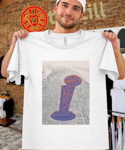 City of Champions Shirt - New York Basketball Trophy Fan Tee