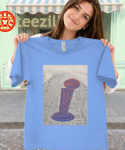 Alternative view of City of Champions Shirt - New York Basketball Trophy Fan Tee
