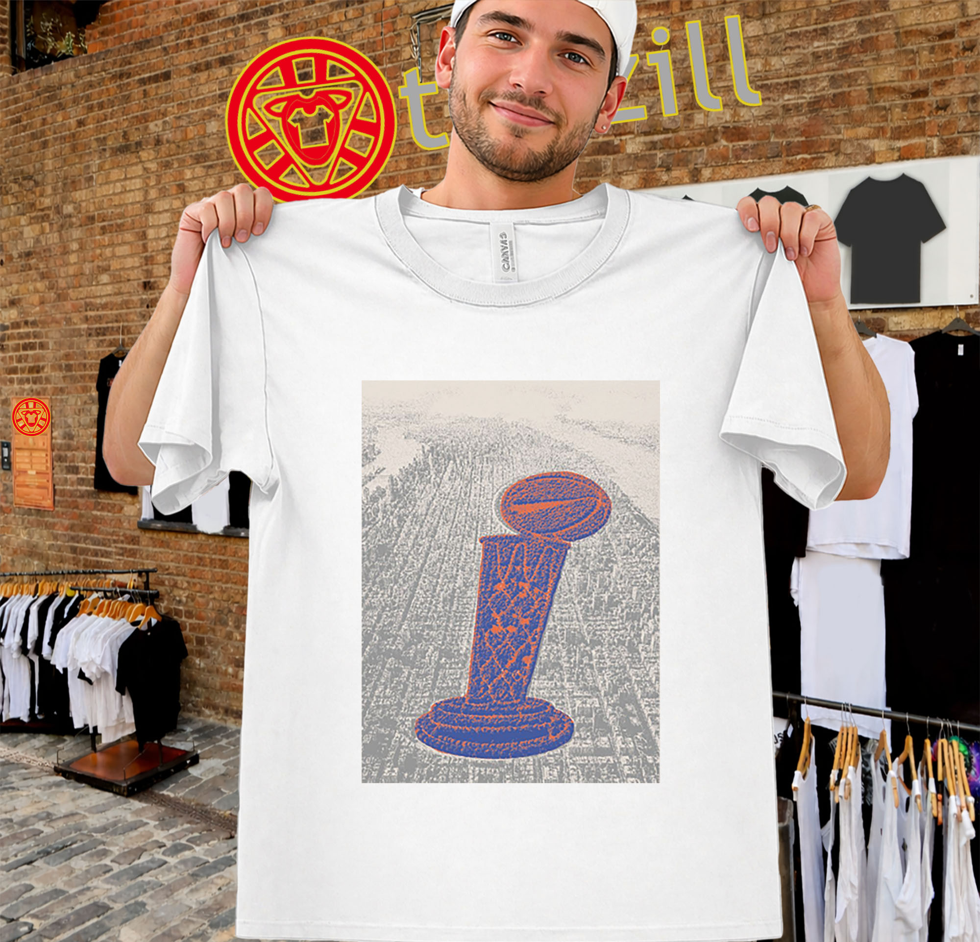 City of Champions Shirt - New York Basketball Trophy Fan Tee