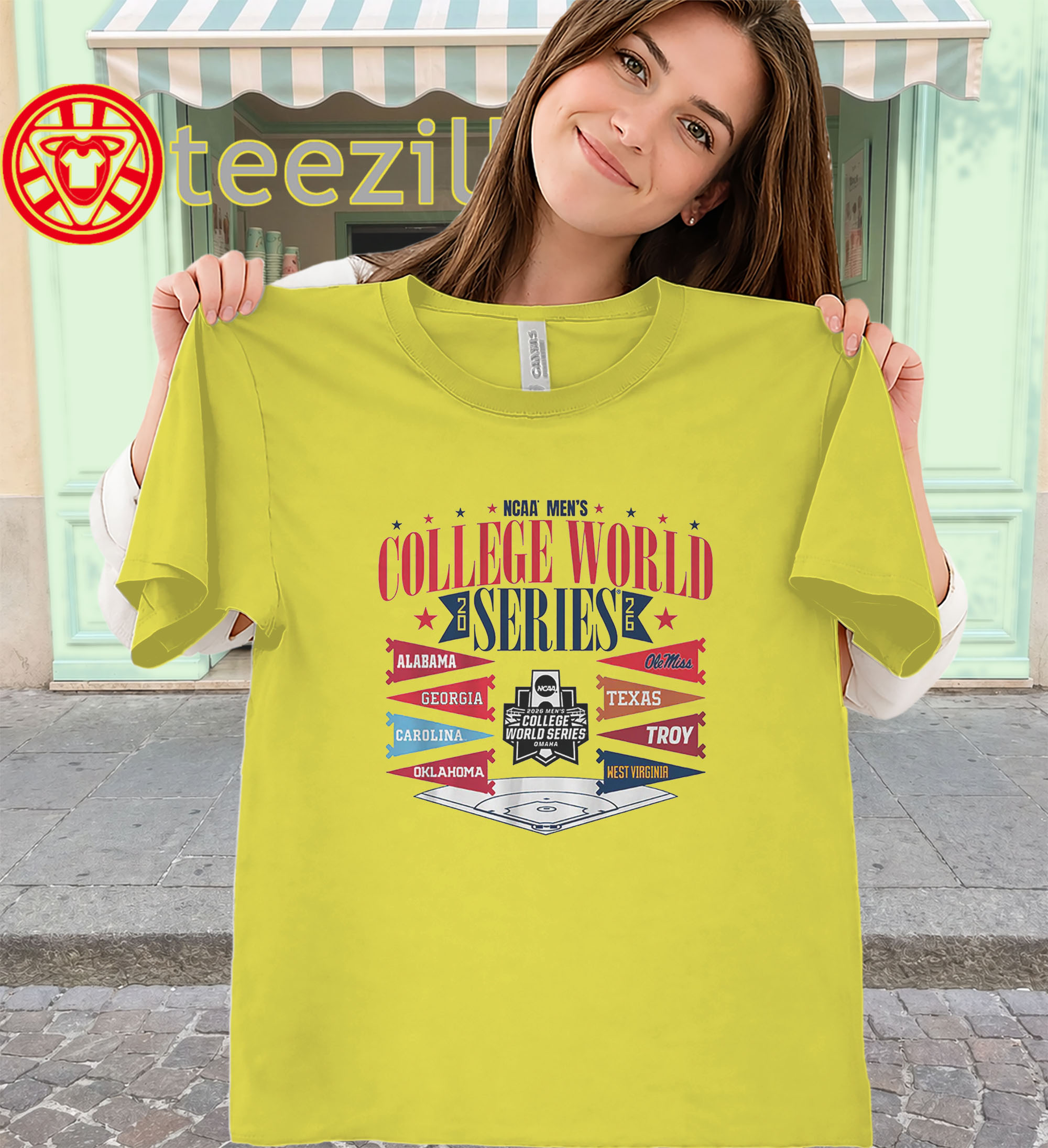 College World Series 2026 Shirt - All Eight Omaha Teams Tee-classic