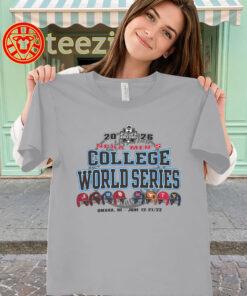College World Series 2026 Shirt - NCAA Baseball Omaha Tee