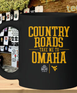 Country Roads Take Me To Omaha mug