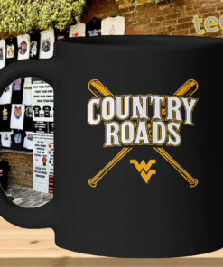 Country Roads West Virginia Shirt – Baseball Fan Gear mug