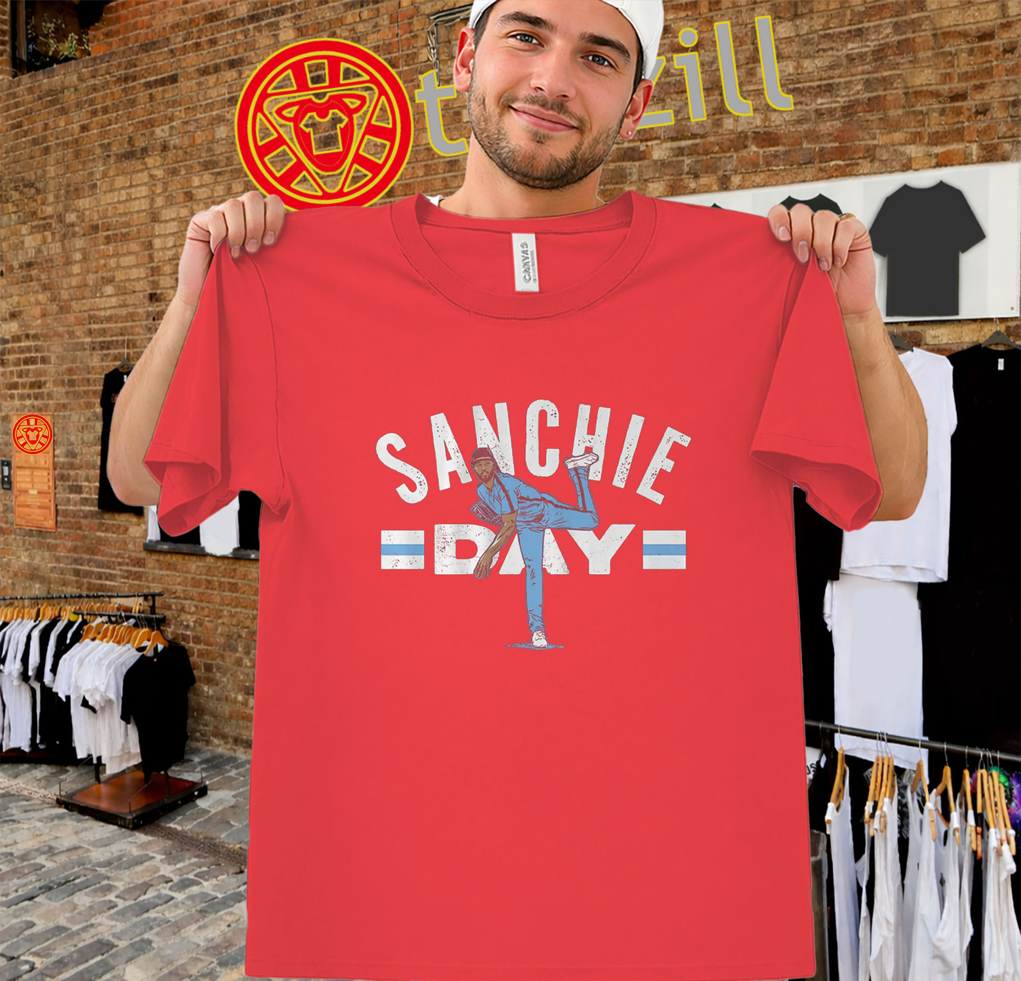 Cristopher Sanchez Philly Baseball Shirt - Sanchie Day Tee