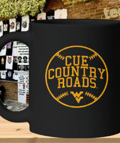 Cue Country Roads - West Virginia Baseball Fan mug