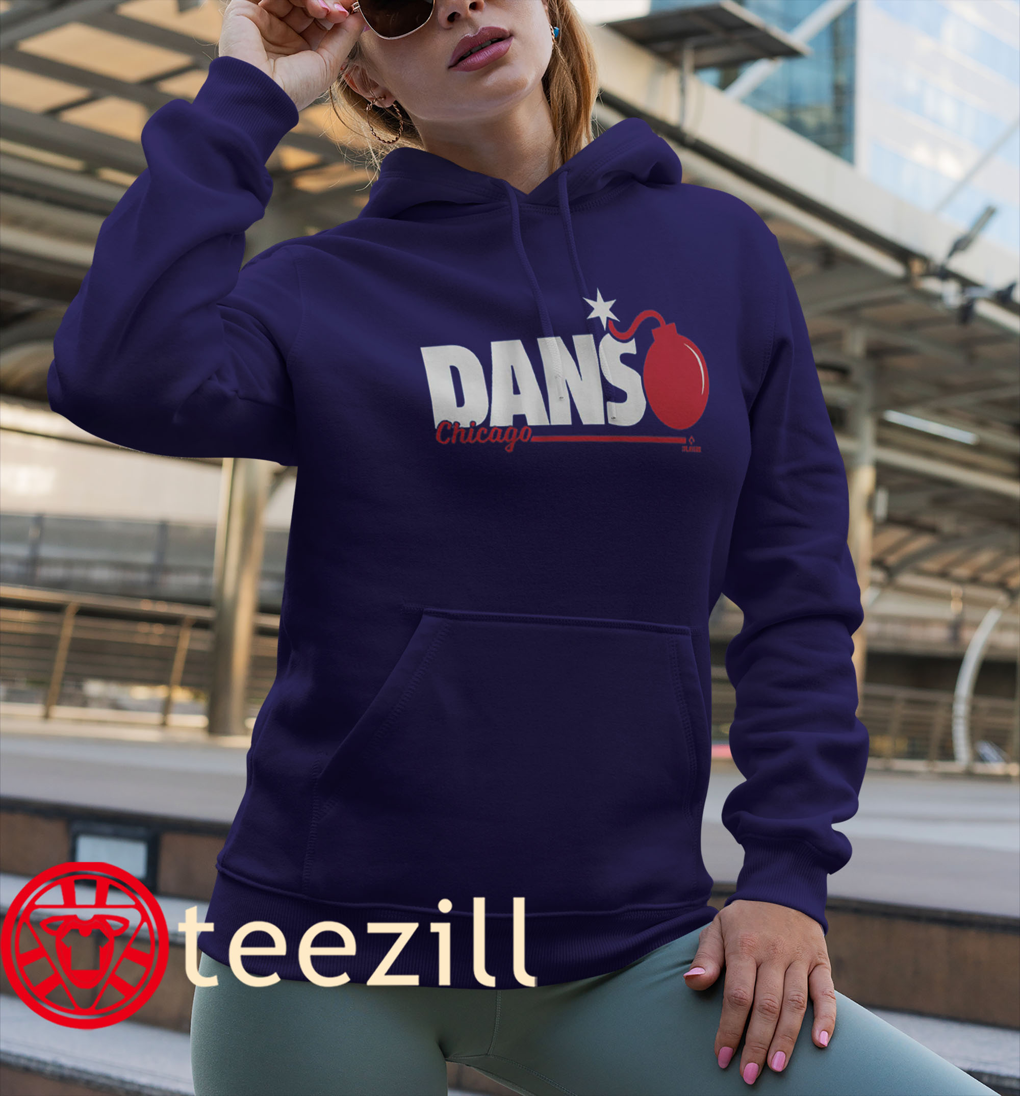 Dansby Swanson Shirt - Chicago DansBomb Baseball Tee