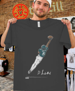 DeVonta Smith One Hand Shirt - Philadelphia Football Fan