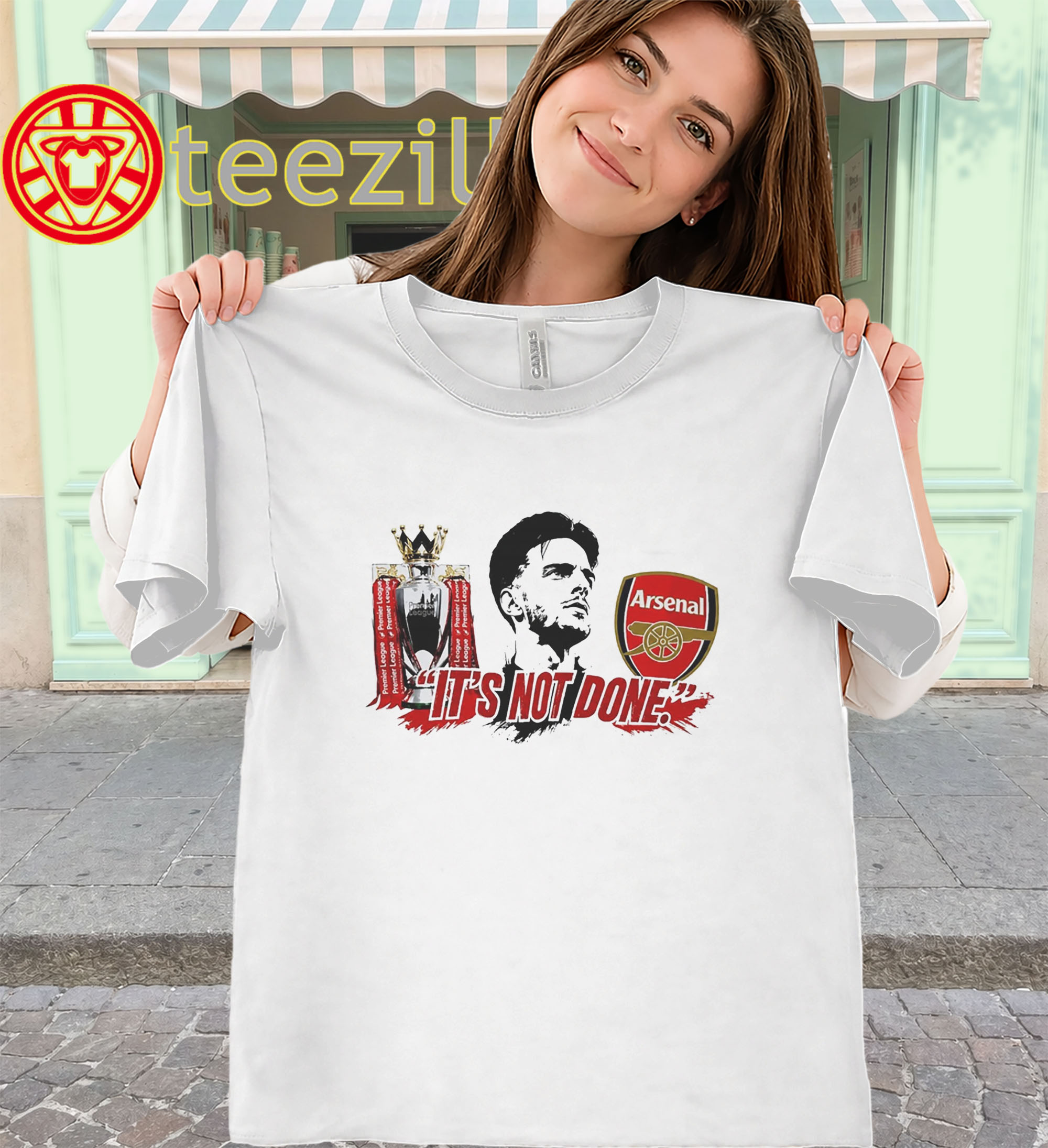 Declan Rice It's Not Done Shirt – Football Graphic Tees