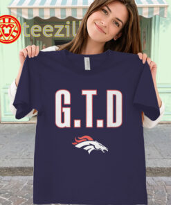 Denver Broncos GTD Game Day Shirt Football Fan Tee - Broncos Nation Style classic