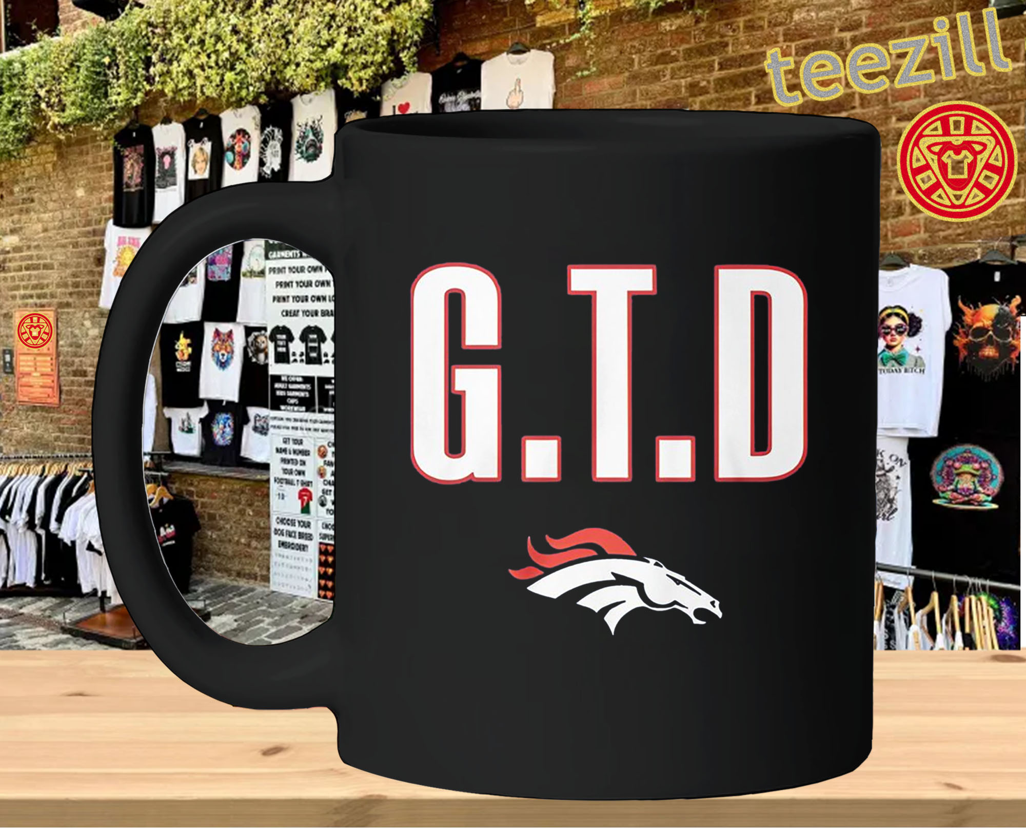Denver Broncos GTD Game Day mug