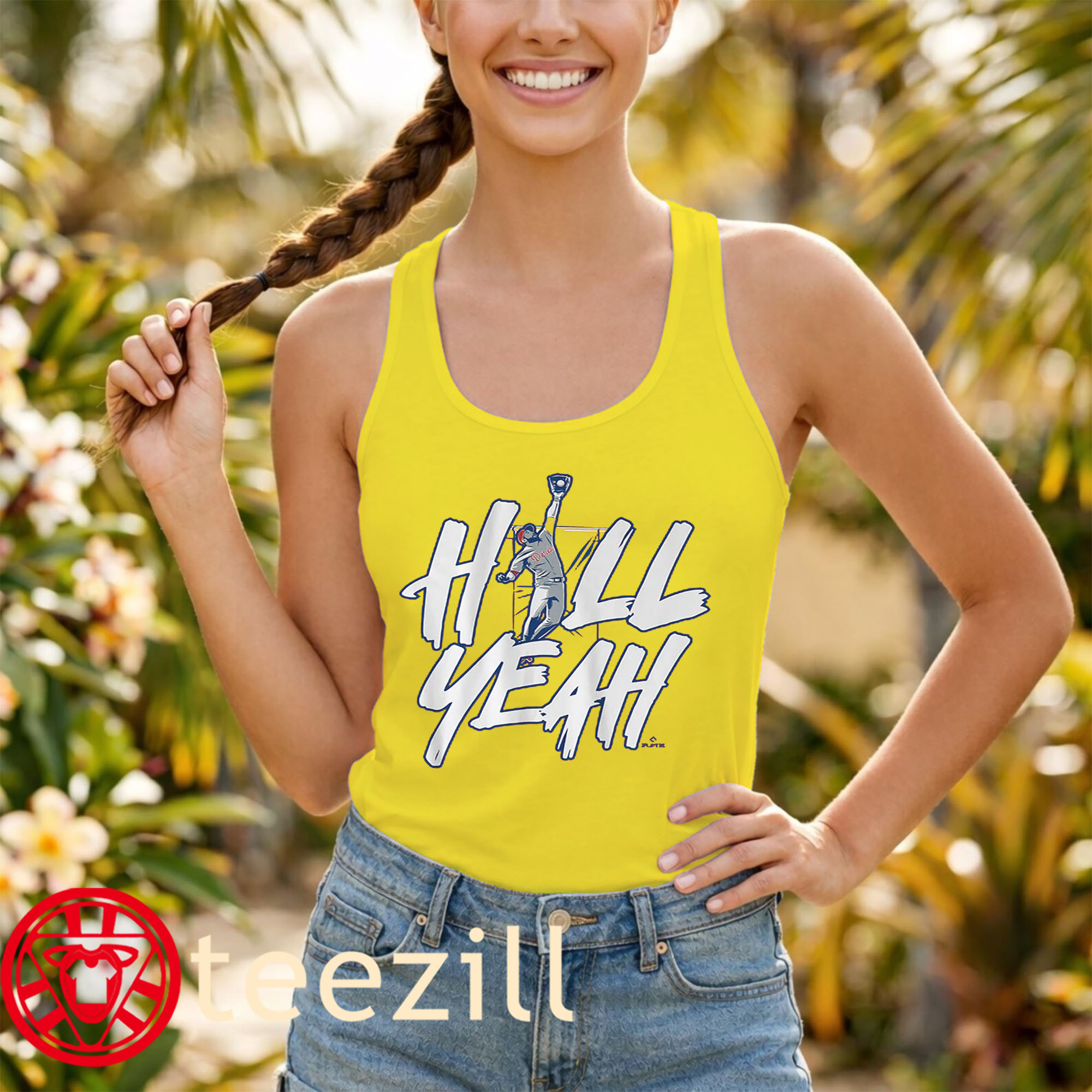 Derek Hill Shirt – Hill Yeah Catch of the Year Baseball Design TankTop