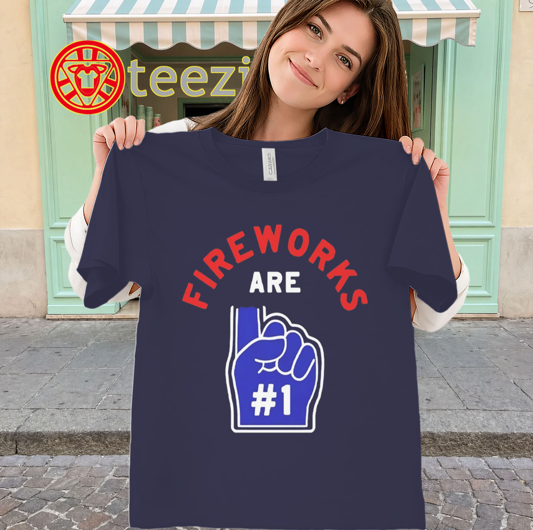 Fireworks Are Number 1 Shirt - Funny 4th of July Tee
