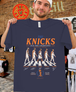Garden Road Champions Shirt - New York Knicks Starting Five 2026