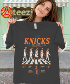 Garden Road Champions Shirt - New York Knicks Starting Five 2026 classic