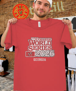 Georgia Baseball 2026 College World Series Shirt
