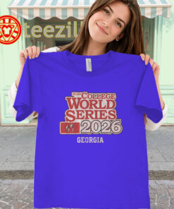 Georgia Baseball 2026 College World Series Shirt classic