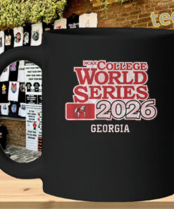 Georgia Baseball 2026 College World Series mug