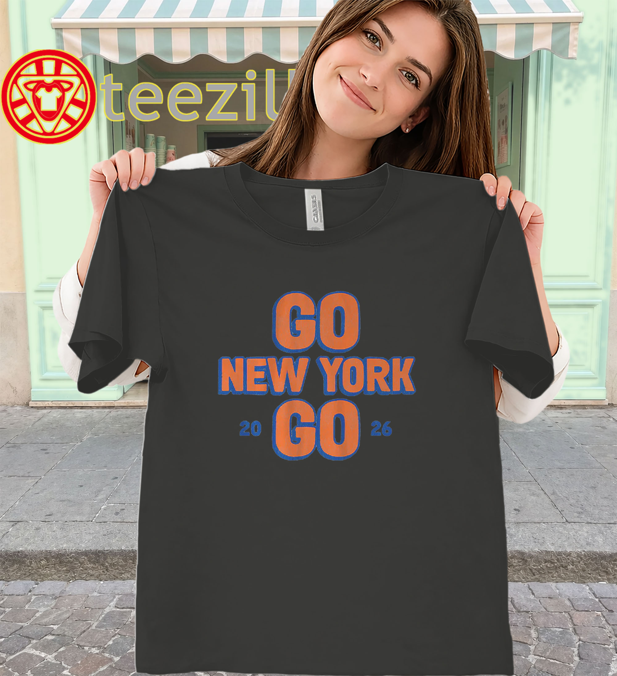 Go New York Go 2026 Shirt - NY Basketball Tees