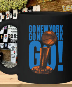 Go New York Go Basketball Finals Trophy Shirt - Fan NY mug