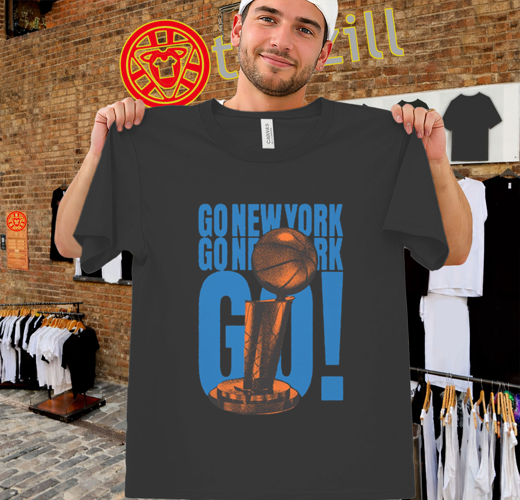 Go New York Go Basketball Finals Trophy Shirt - Fan NY