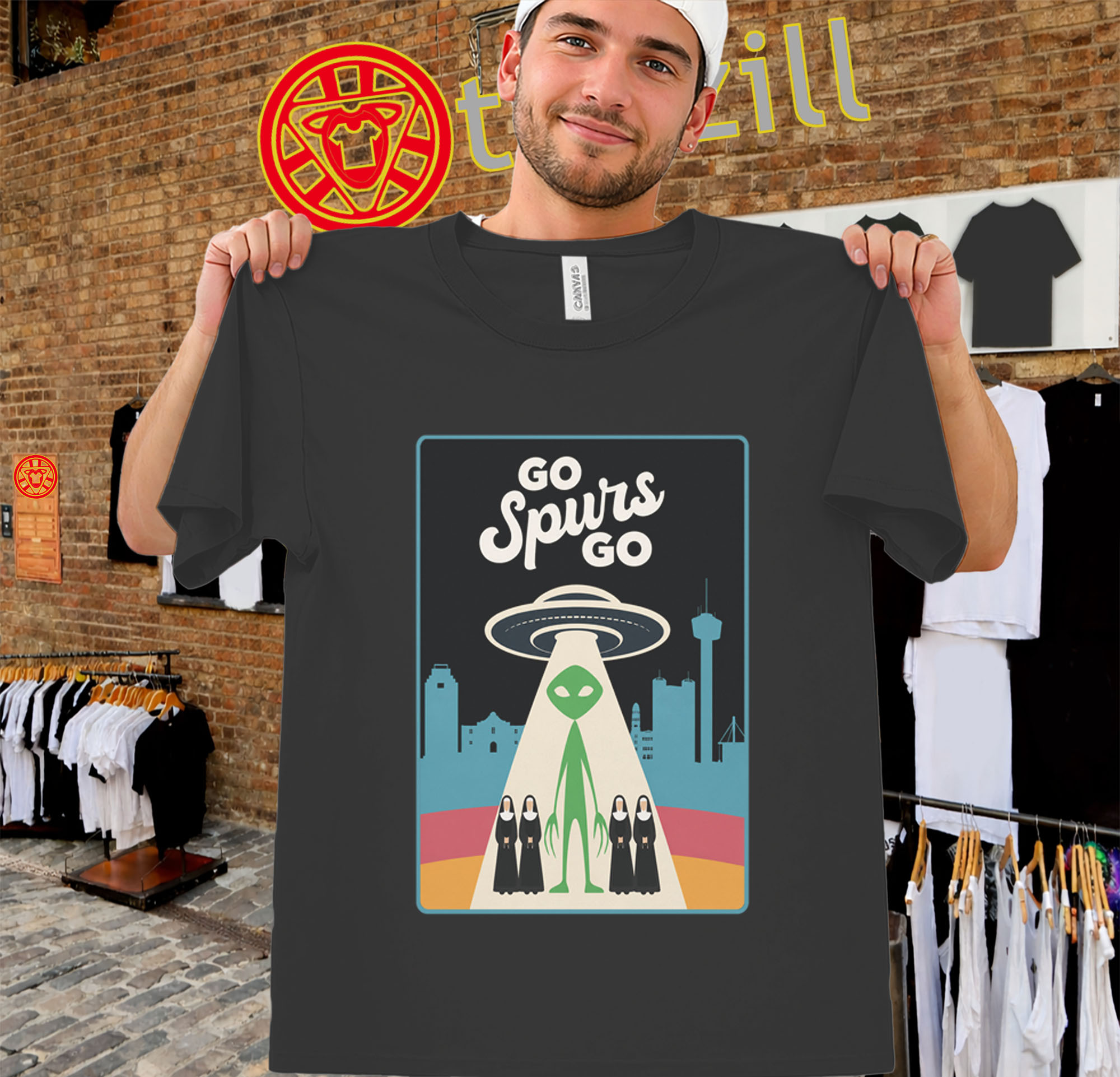 Go Spurs Go Shirt - Spurs Nuns Wemby Finals Tee
