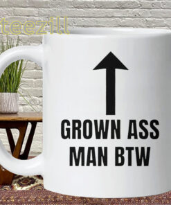 Grown-ass-man-btw-arrow-up-Mug
