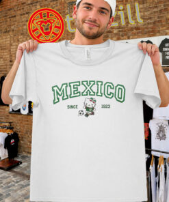 Hello Kitty Mexico Soccer Shirt - Mexico Football Fan Tee