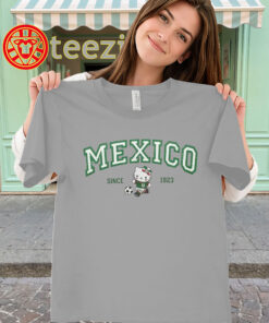 Hello Kitty Mexico Soccer Shirt - Mexico Football Fan Tee-classic