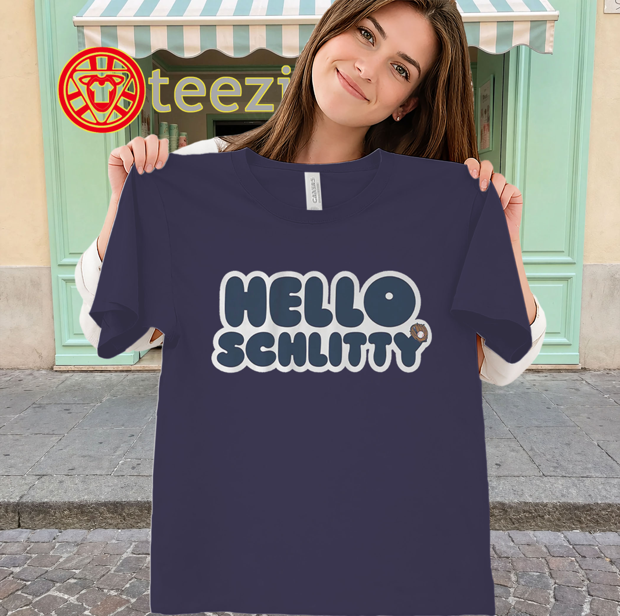 Hello Schlitty Shirt classic