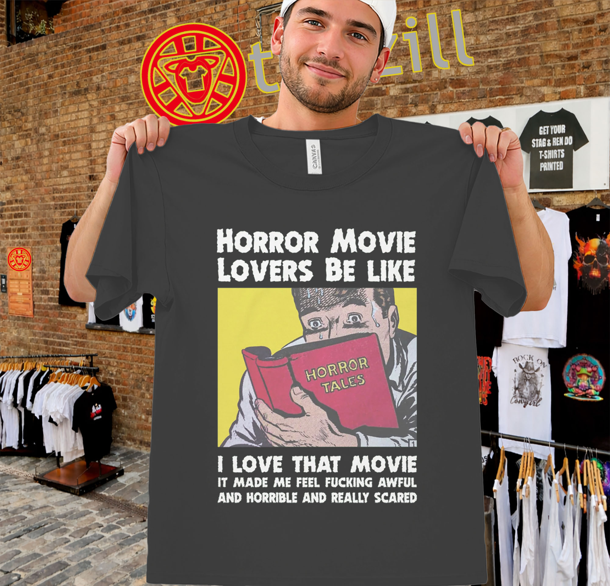 Horror Movie Lovers Be Like Shirt - Funny Horror Movie Meme Tee
