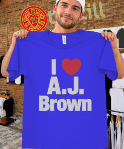 I Heart A.J. Brown Shirt – New England Football Fan