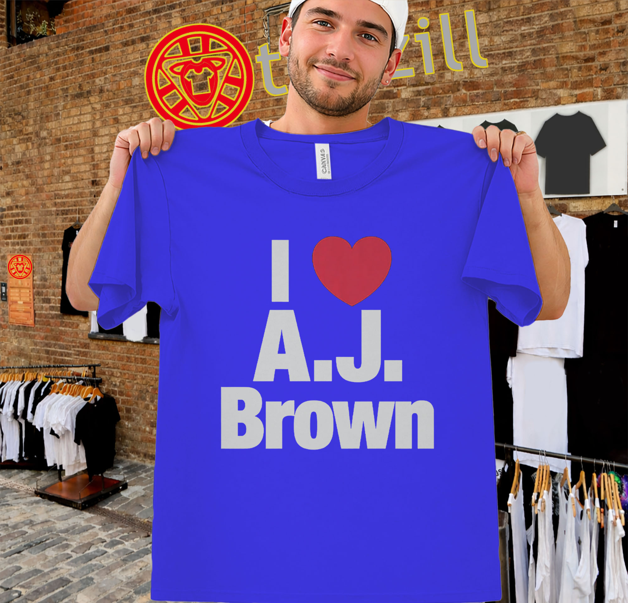 I Heart A.J. Brown Shirt – New England Football Fan