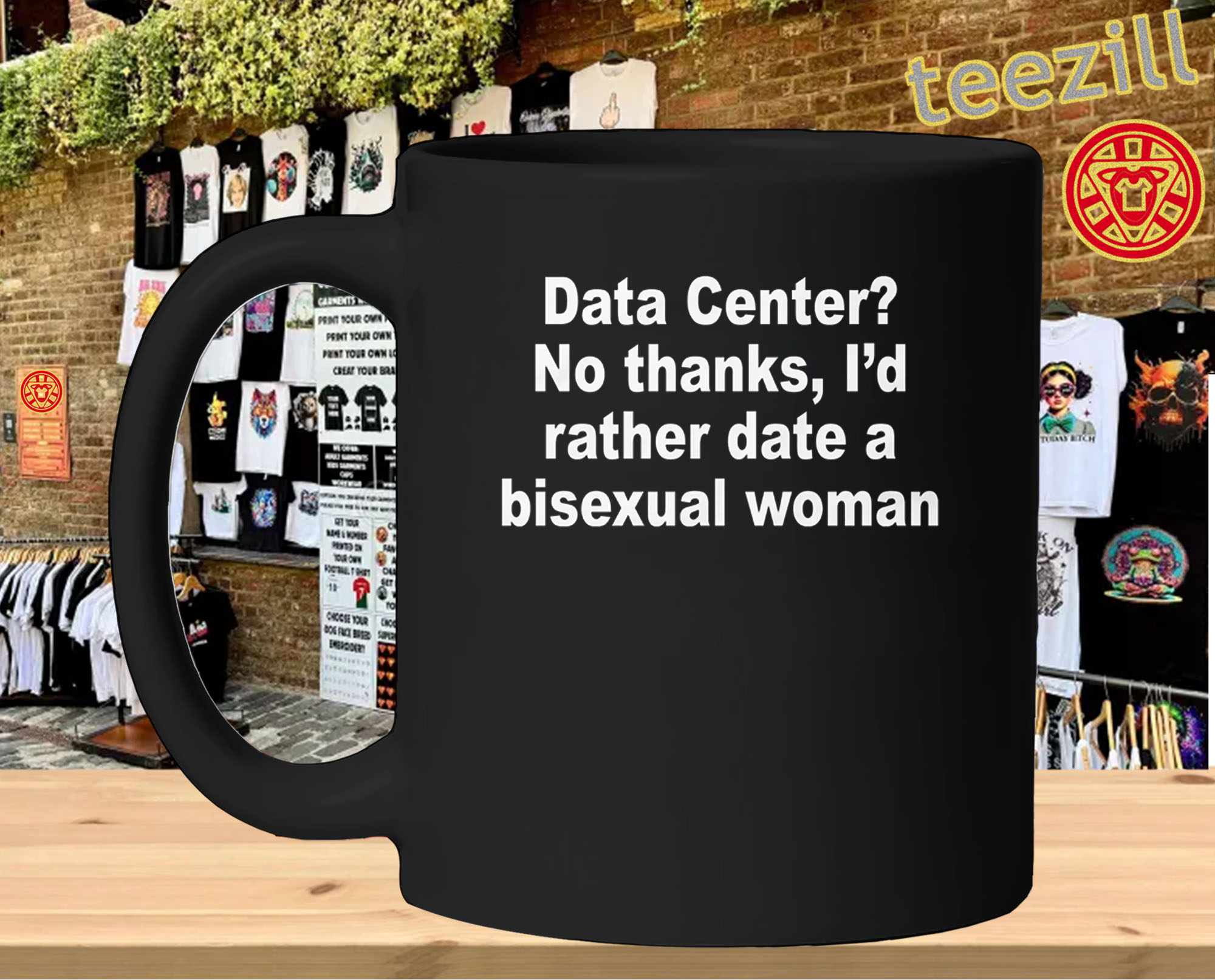 I'd Rather Date A Bisexual Woman mug