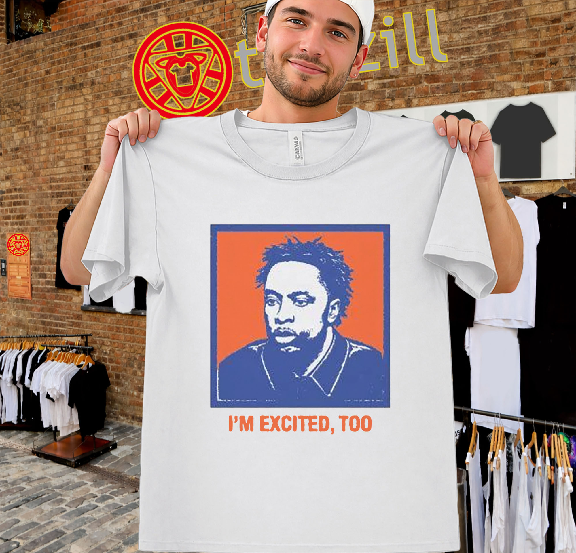 I'm Excited Too Shirt - OG Anunoby New York Knicks Tee
