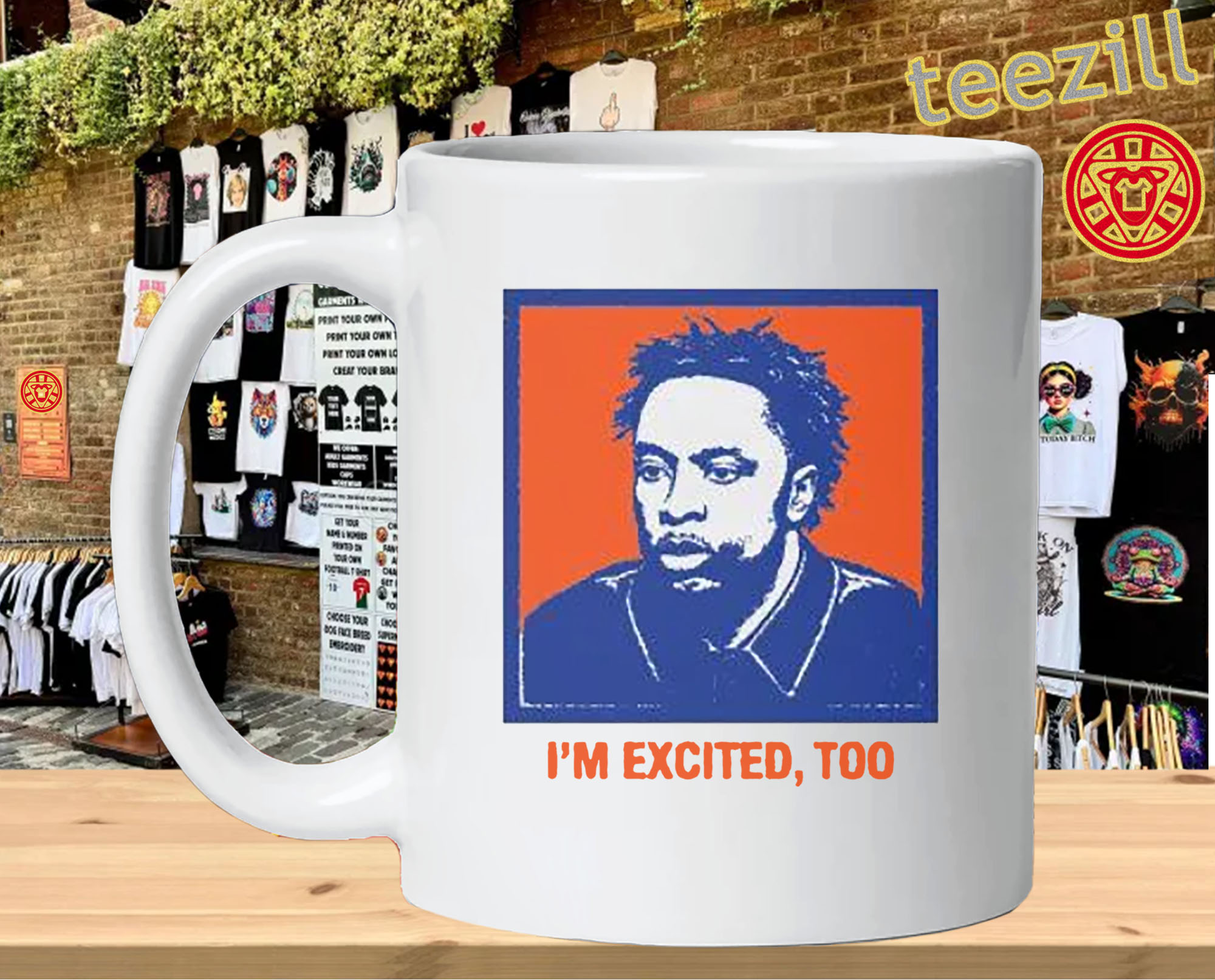 I'm Excited Too Shirt - OG Anunoby New York Knicks mug