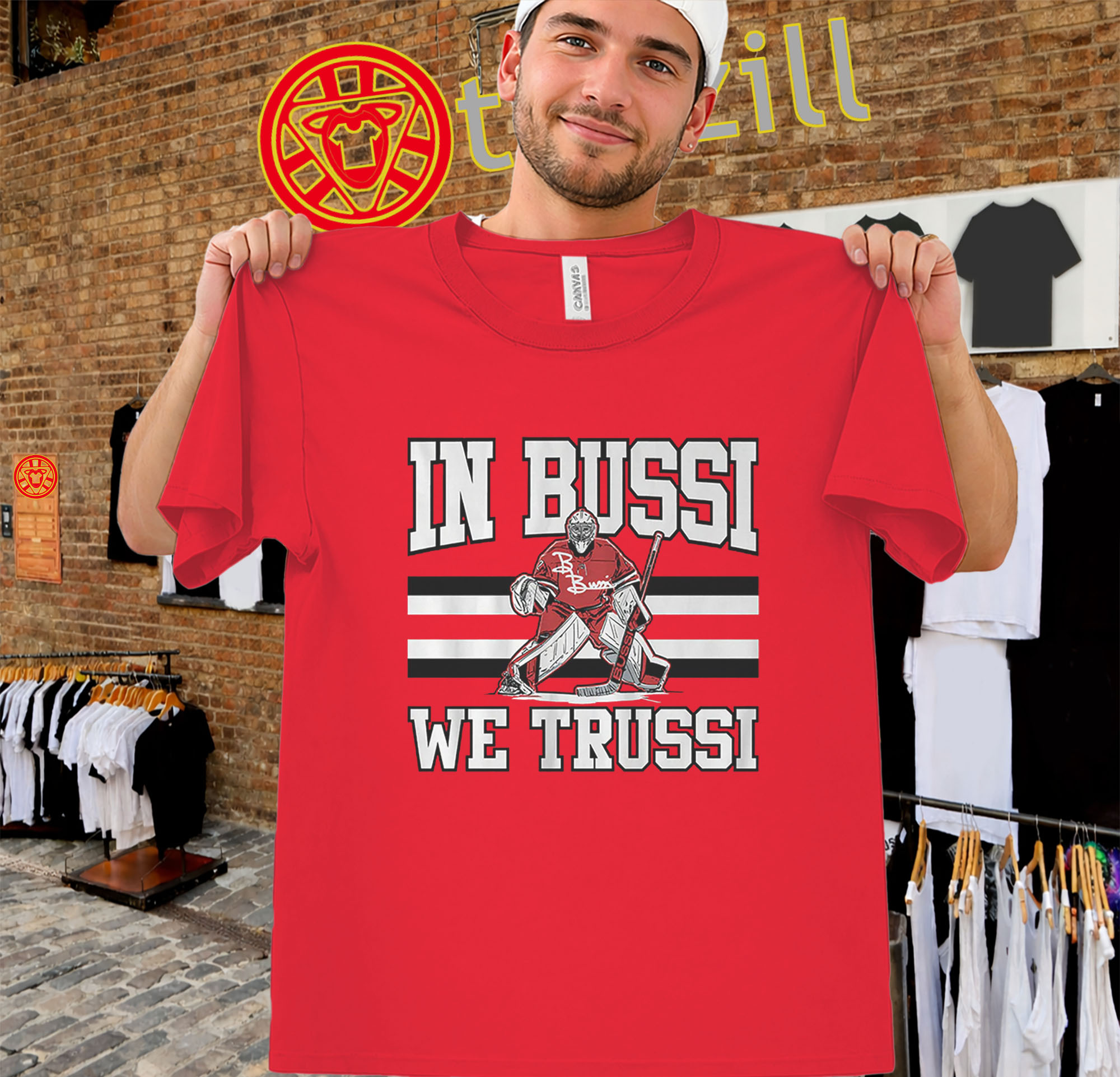 In Bussi We Trussi Shirt - Brandon Bussi Hockey Fan Gear