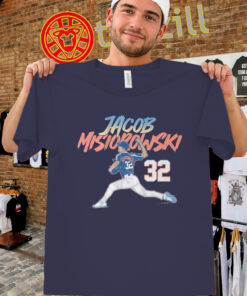 Jacob Misiorowski Milwaukee Baseball Ace Pose Number Shirt