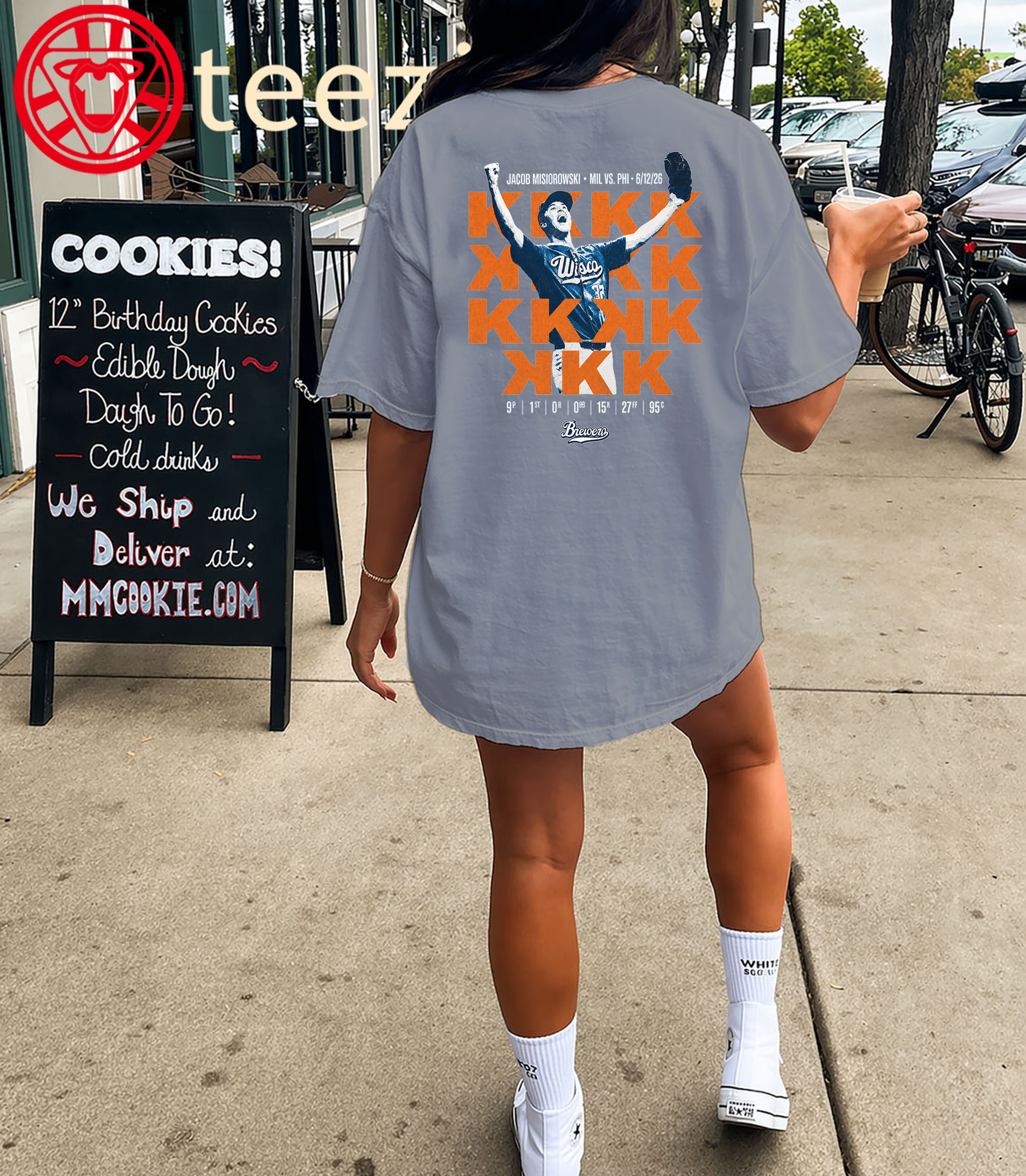 Jacob Misiorowski Shirt - Brewers 15K Complete Game ShutoutUnisex