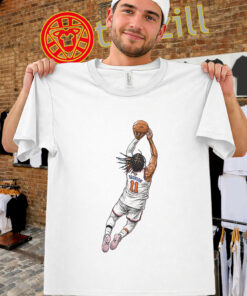 Jalen Brunson Dunk Shirt - New York Knicks Basketball Tee